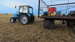СЕНОКОС 2025. Последствие после ветра. Пожар от молнии.
