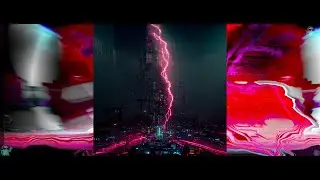 Midnight Sadness - Besomorph, broke, RIELL, WISNER - Music Visualization - Trippy - 4K