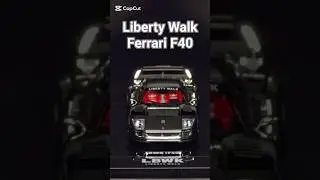 Cleanest Ferrari F40 | INNO64 Liberty Walk 🔥