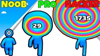 Layer Man 3D - NOOB vs PRO vs HACKER