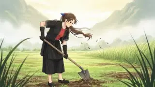 (Part 1) Ghibli Girl Build Stone House || Ghibli Girl ||  Ghibli Life 