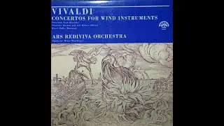 Ars Rediviva Orchestra - Vivaldi Concertos For Wind Instruments  Side 1