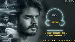 Highway BGM || Anand Deverakonda ||Abhishek Banerjee || SaiyamiKher ||ManasaRadhakrishna || @skbgm4529