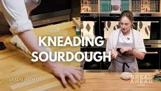 Kneading Sourdough