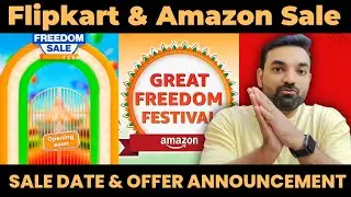 Flipkart & Amazon Freedom Sale :- Date & Offers #flipkartsale2025 #amazonsale #tech #flipkartsale