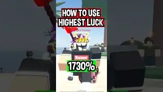 How To Get HIGHEST LUCK in Roblox Fisch..