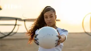 Football meets art in the Qatari desert with Craig Black & Lirian Santos