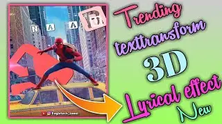 Make new 3D texttransform effect alightmotion tutorial in tamil/eagletechtamil
