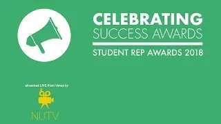 Student Rep Awards 2018 - Celebrating Success Awards