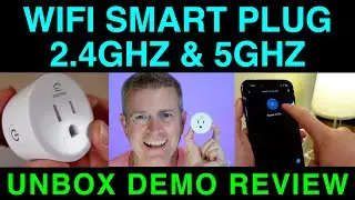 Обзор демо-версии умной розетки WiFi 5 ГГц и 2,4 ГГц или голосовое управление с помощью Alexa от ...