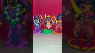 How to make Kali Mata idol🙏 Aigiri Nandini Song Special Kali Mata idol#kali #kalimaa #aigirinandini