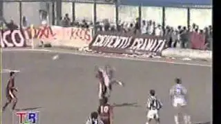 Serie C2 1989 90: Acireale - Battipagliese 1-0