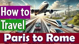 How to Travel from Paris to Rome | Air | Train | Road
