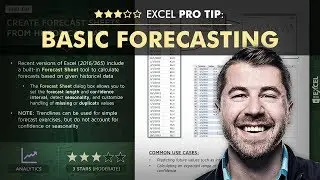 EXCEL PRO TIP: Basic Forecasting