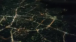 Raipur from the sky | Aerial view of Raipur Chhattisgarh at night