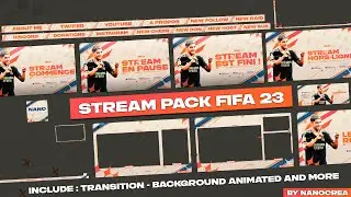 [⚡ FIFA 23 | STREAM PACK OVERLAY BEIGE VERSION | TEMPLATE | Download (2023)]