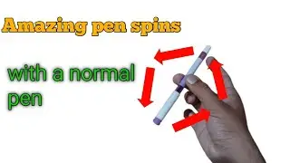 3 amazing pen spinning tricks - Pen spinning tutorial