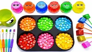 DIY Mini M&M&rsquo;s Rainbow 🌈 | Relaxing Color Mixing Candy ASMR