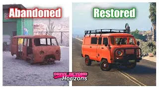 Abandoned UAZ-452 van restoration - Drive Beyond Horizons