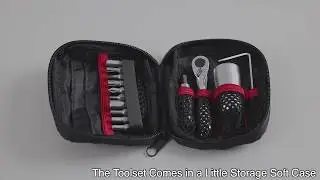 How to use CyclingDeal Mini Bike Ratchet Multitool Repair Set - Torque Wrench Allen Key Kit 3-10Nm