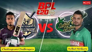 🔴 Live BPL: CCH vs SYL Live | Chattogram Challengers Vs Sylhet Strikers Bangladesh Premier League 23