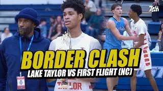 Lake Taylor BORDER CLASH Against First Flight HS in Eagles Invitational‼️ (HIGHLIGHTS)