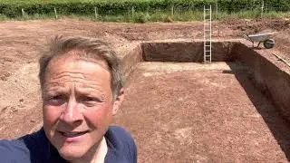 DIY Swimming Pond - Somerset. Day 3 - David Pagan Butler thanks + progress