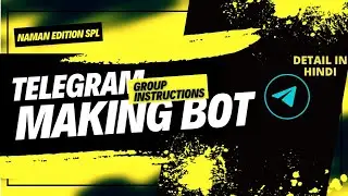 HOW TO MAKE TELEGRAM CHART & INSTRUCTION BOT BY EASY WAY