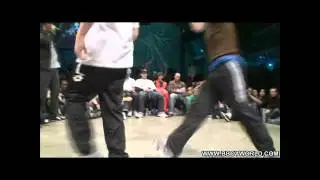JUST DO IT RUGGED SOLUTIONS vs MENNO HUSTLE KIDZ @ HIP OPSESSION 6 WWW BBOYWORLD COM   YouTube