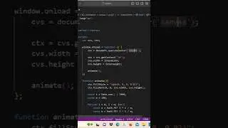 rainbow tunnel animation | html canvas and js #shorts #viral #html5canvas