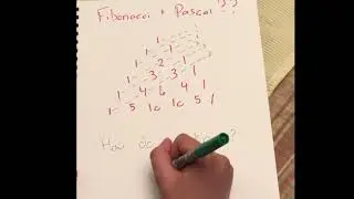 Pascal's Triangle + Fibonacci Sequence
