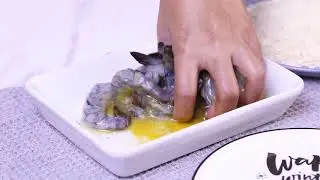 បង្គាបំពង- Fried shrimp - Khmer Food - Home Kitchen Studio Cambodia