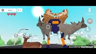 THE MOST EPIC MODS IN DEEEER SIMULATOR GAME DRAGON -ROBOT SECRET (DEEEEER SIMULATOR)