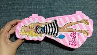 Barbie doll shape geometry box opening and review #geometry #geometrybox