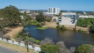 Wharf Street Basin Next Generation Community Park - water animation