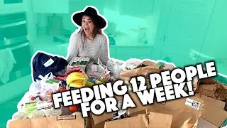 MASSIVE COSTCO HAUL! | Feeding 12 people for a week