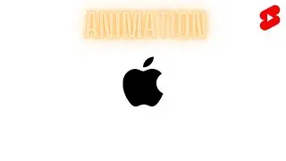 Apple Logo Animation #shorts | #2