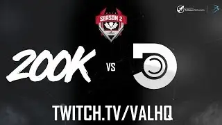 200K vs 5Degree - VAL CS:GO Season 2 LEAGUE - Division 5 - Week 1
