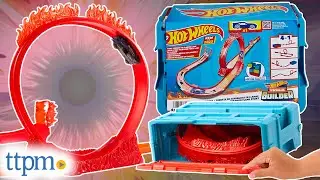 Hot Wheels Track Builder Flame Stunt Pack