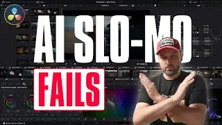 AI Slow Motion in DaVinci Resolve — Why I Don’t Use It on Paid Projects