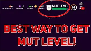 HOW TO REACH MUT LEVEL 50 IN 1 HOUR! BEST SOLO CHALLENGE FOR XP!
