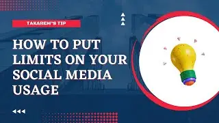 How to Put Limits on Your Social Media Usage