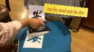 Calligraphy Shirt DIY