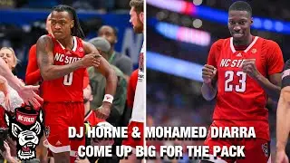 DJ Horne's Offense & Mohamed Diarra's Defense Seals The Title For NC State