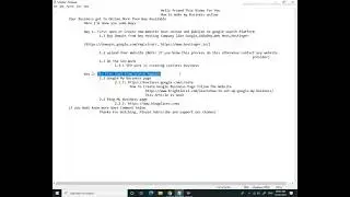 How to make my Business online