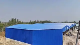 Prefabricated Steel Factory Shed Warehouse #prefabhouse #modularhouse #steelbuilding #steelstructur