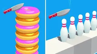 Slice It All Gameplay! Satisfying and Relaxing ASMR Slicing Video NEW UPDATE