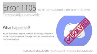Discord Error 1105 In Windows 10