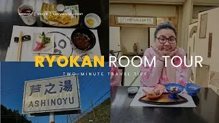 Hakone Onsen Ryokan Room Tour | Hot Springs in Japan (2-Minute Guide)