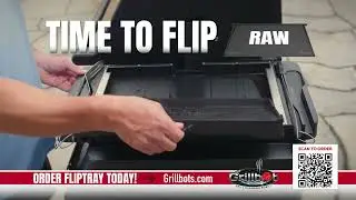 Подставка для гриля Grillbot Flip Tray, Grill Master - Официальный рекламный ролик